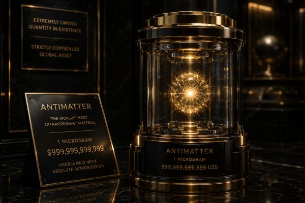 Antimatter for sale Antimatière à vendre