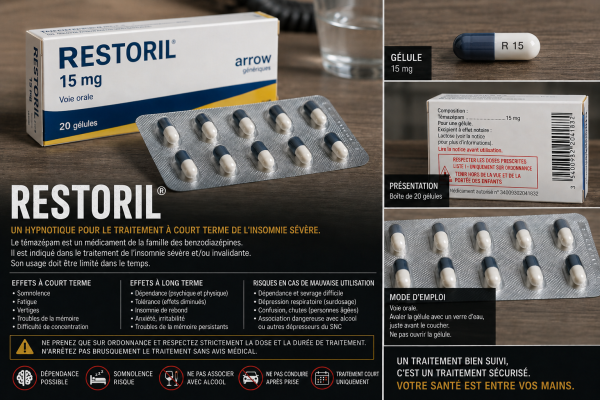 restoril à vendre